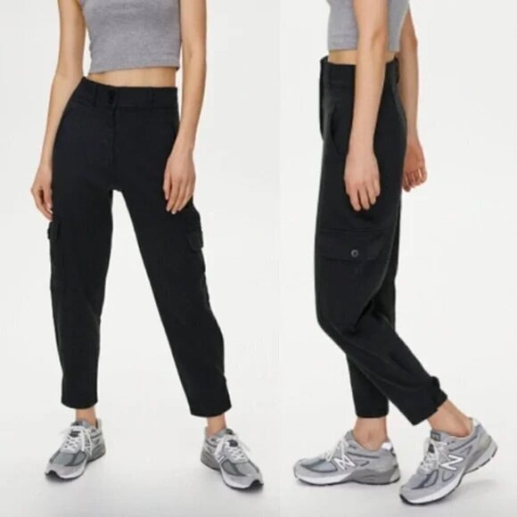 Aritzia Wilfred Free Modern High Waist Cargo Pants Size 6 - Picture 1 of 10